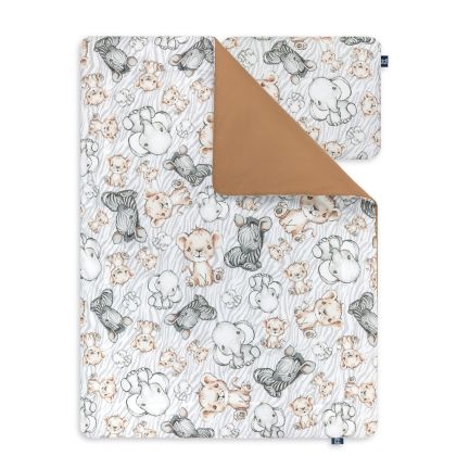Couette et oreiller pour bébé - Safari