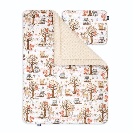 Couverture + Oreiller pour enfant - Forêt