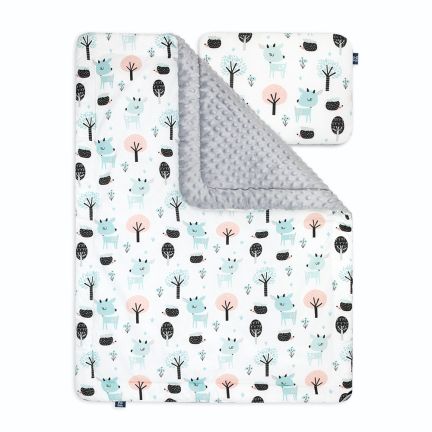 Couverture + Oreiller pour enfant - Cerf