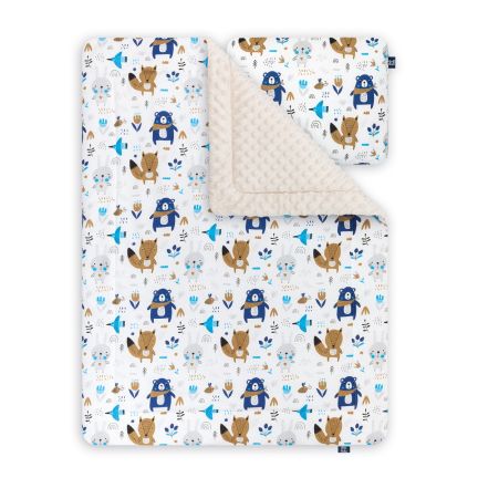 Couverture + Oreiller pour enfant - Ours