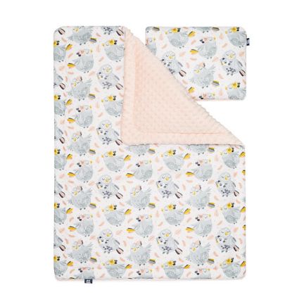 Couverture + Oreiller pour enfant - Oiseaux